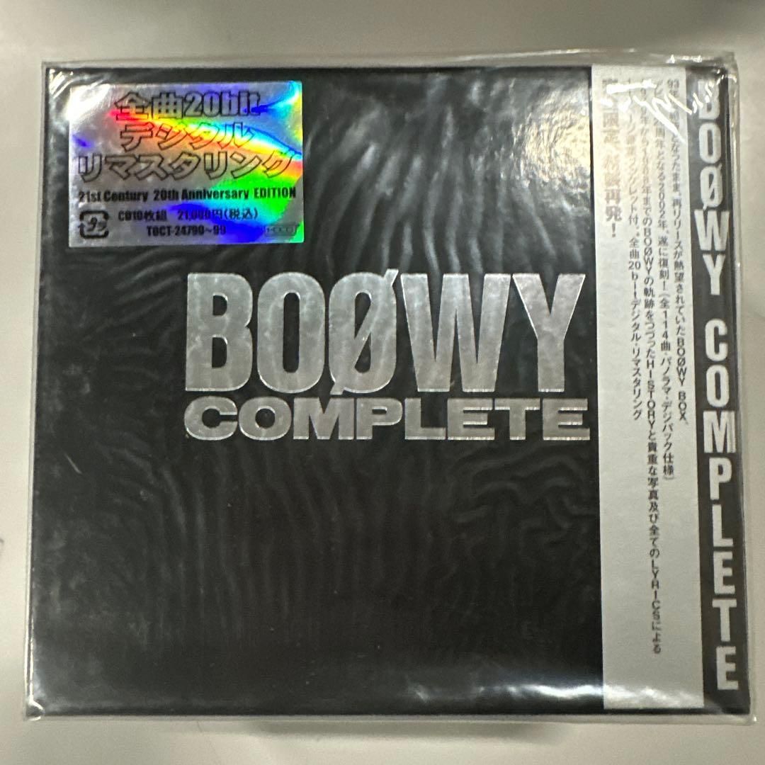 BOOWY COMPLETE 新品 CD - メルカリ