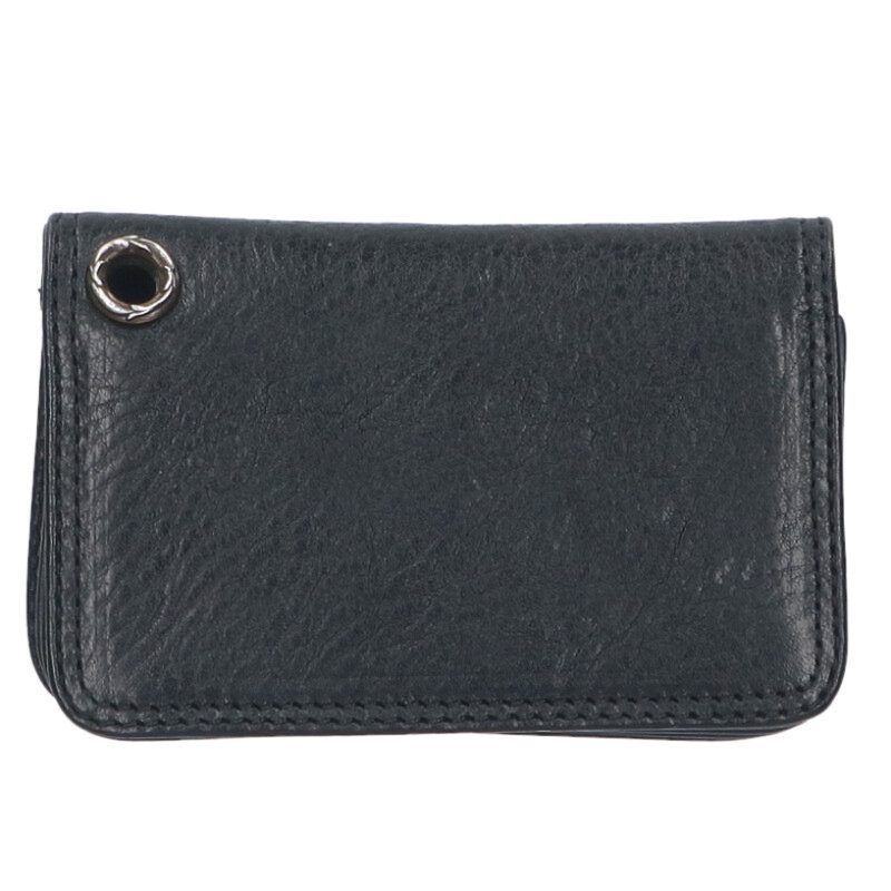 クロムハーツ CARD CASE グロメット付きレザーカードケース メンズ