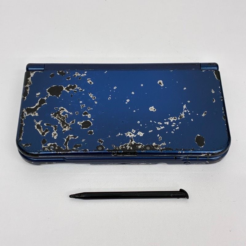 初期化済み|動作品 上画面IPS液晶 バッテリー抜いてます Nintendo 3 DS LL Blue NEWニンテンドー3 本体 ブルー 任天堂 ニンテンドー ニューニンテンドー3 DSLL ゲーム機 1-7500-0110