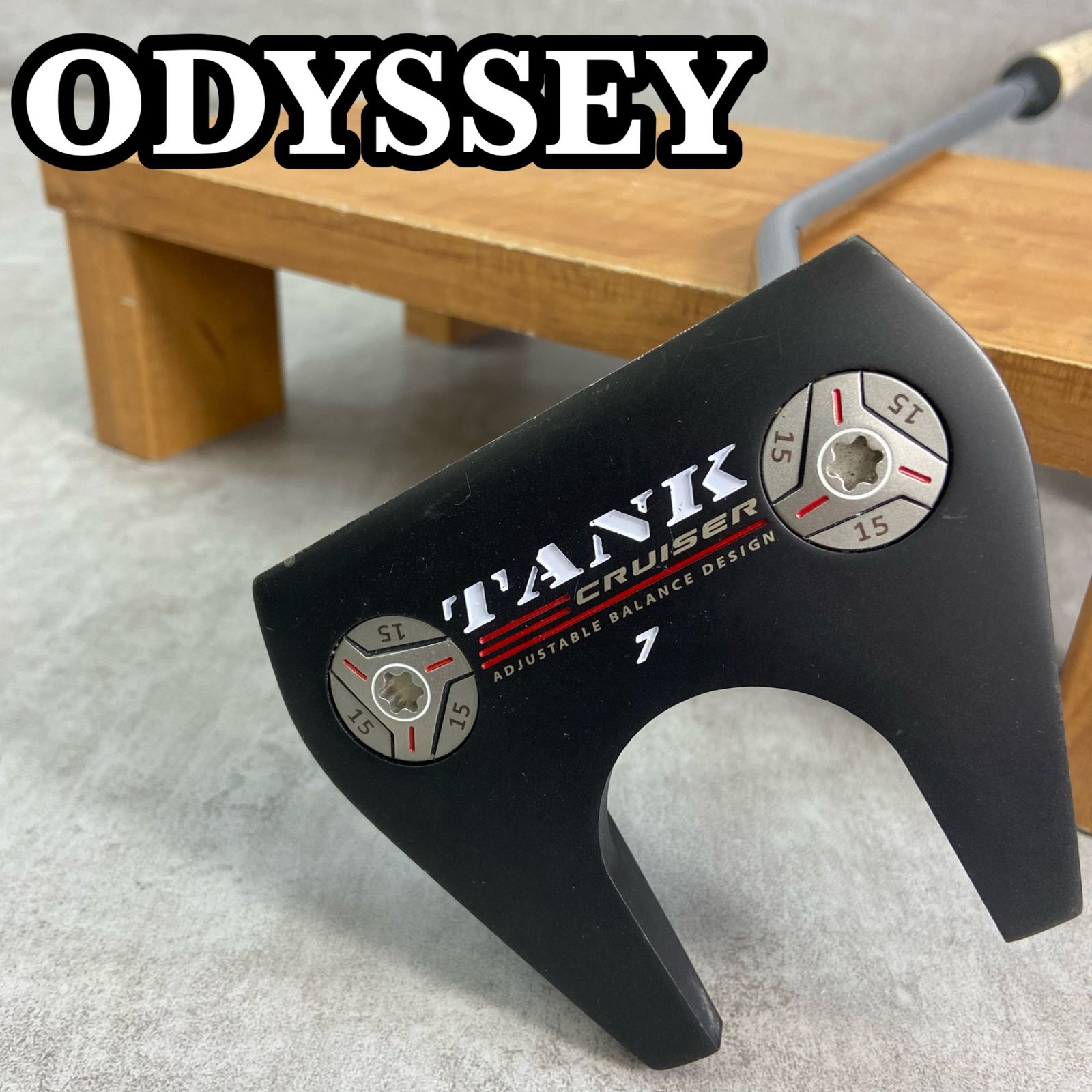 オデッセイ タンククルーザー7 メンズゴルフ パター ネオマレット 約34インチ 右利き ODYSSEY TANK CRUISER 7