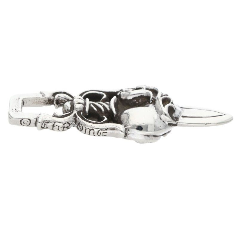 HEART|ダガーハートペンダント シルバーネックレストップ