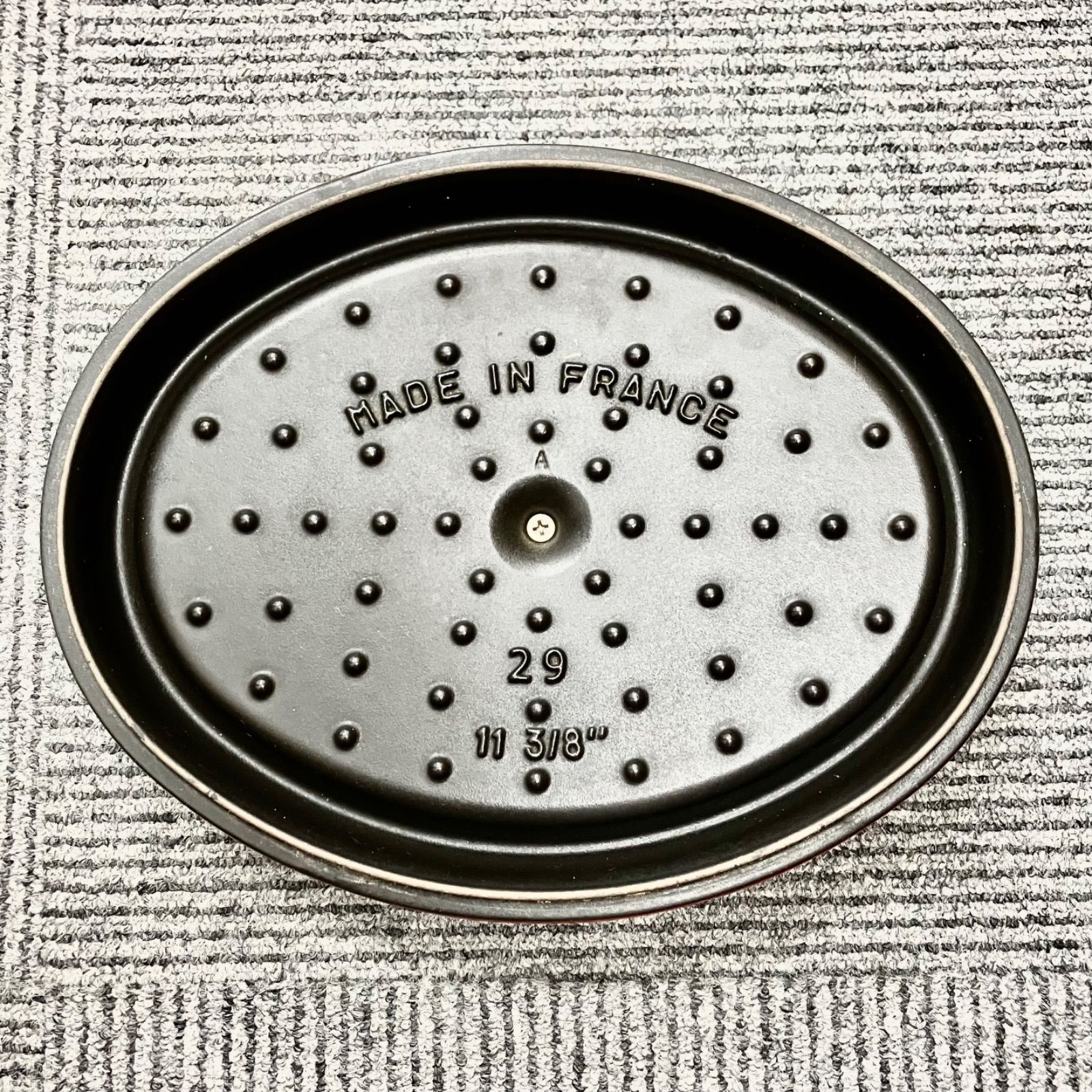  STAUB ストウブ ピコ ココット オーバル チェリー 29 cm 両手鍋 鍋 グリル