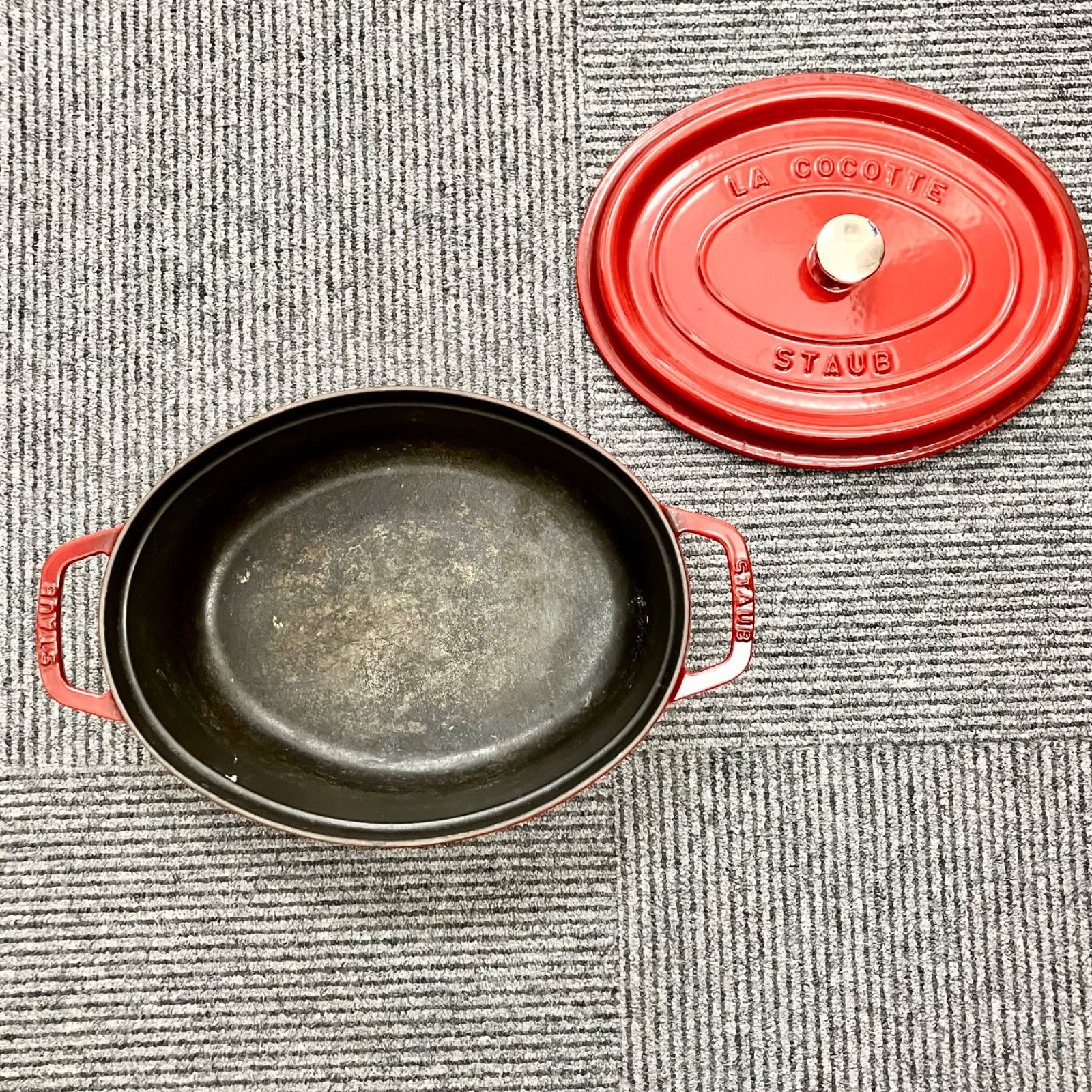 STAUB ストウブ ピコ ココット オーバル チェリー 29 cm