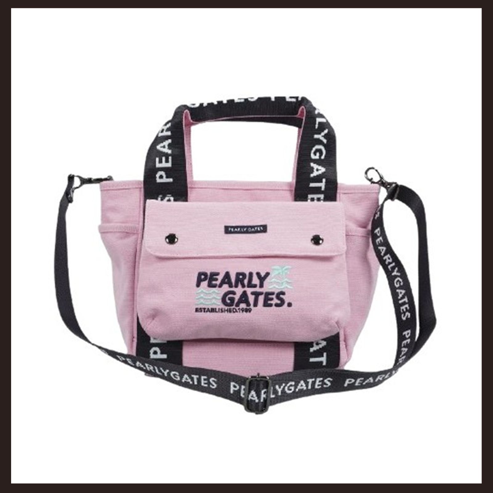 新品未使用 PEARLY GATES（パーリーゲイツ） 3WAY ペールカラー ロゴ