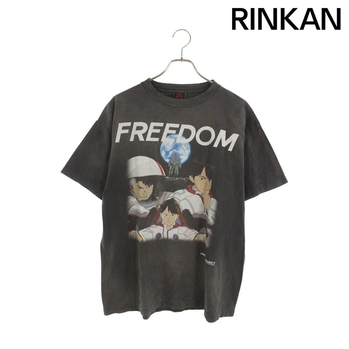 セントマイケル SM-YS 8-0000-C 19 キャラクタープリントヴィンテージ加工Tシャツ メンズ M