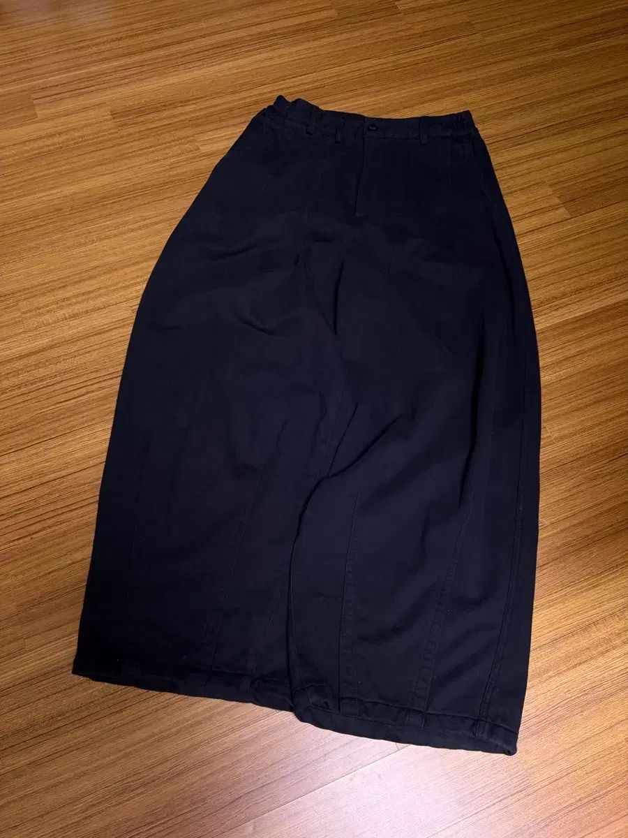 2 Years ago ウォッシュド ジャージ コットン バルーン パンツ ブラック