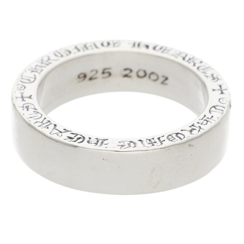  クロムハーツ 6 mm SPACER PLN|6 mmスペーサープレーン シルバーリング メンズ 15号 リング 指輪 アクセサリー