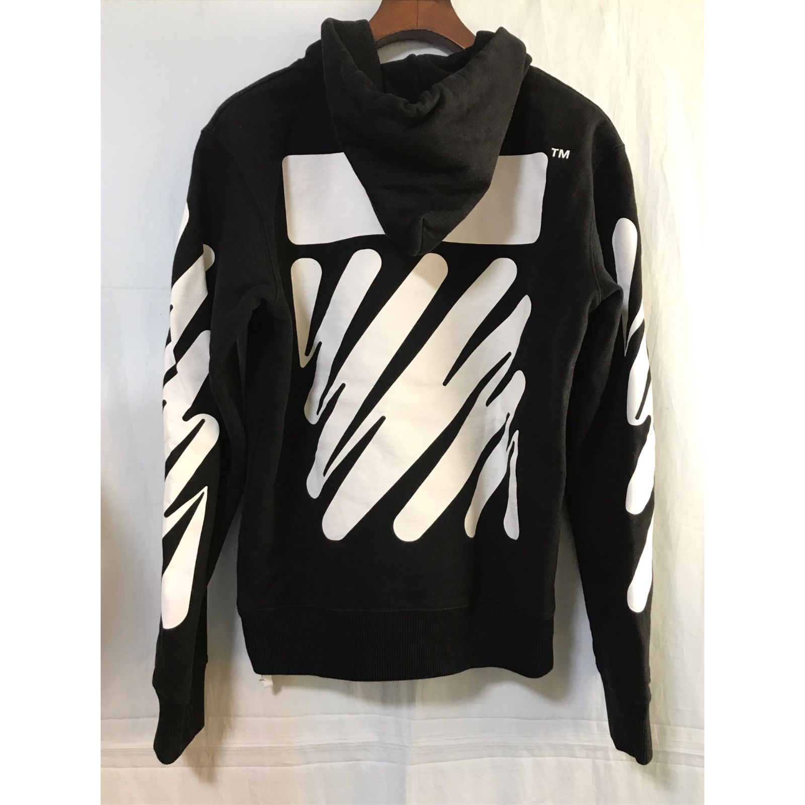 城東75-018] OFF-WHITE オフホワイト 22SS WAVE DIAG SLIM Hood 