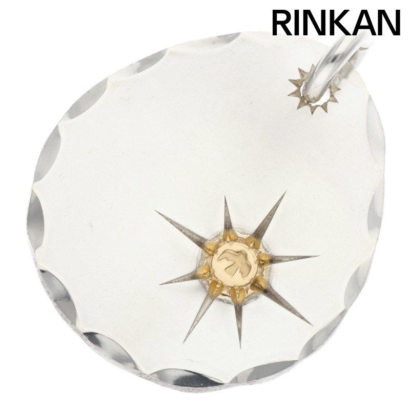 ゴローズ 印台ずれ 大メタル ネックレストップ メンズ 大