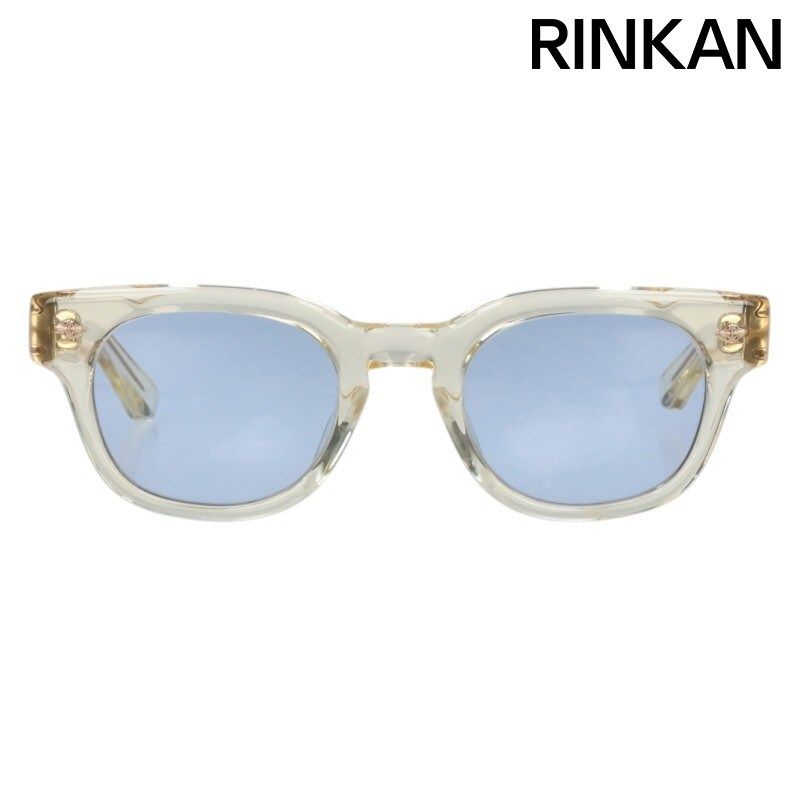 クロムハーツ JENNA TAIL YEA CHクロスモチーフクリアフレーム眼鏡 メンズ 49□23-142