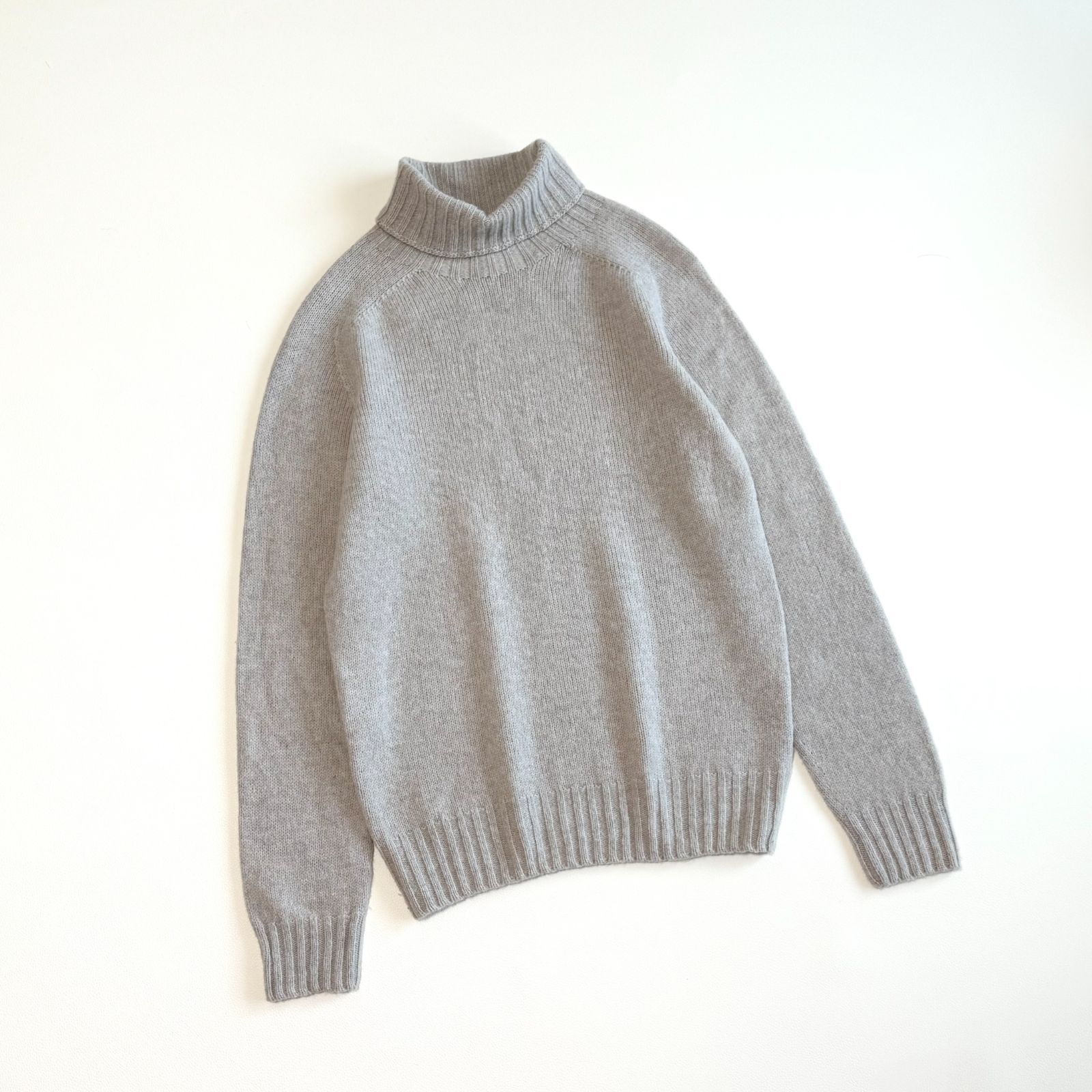 MORRIS & SON モリスアンドサン ウール100% タートルネックニット 
