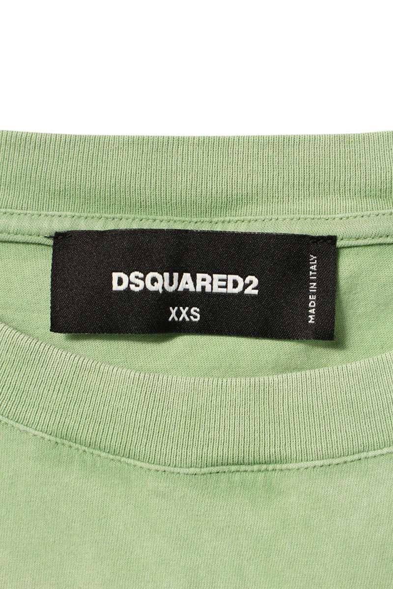 バックプリントスウェット切替ドレスワンピース レディース