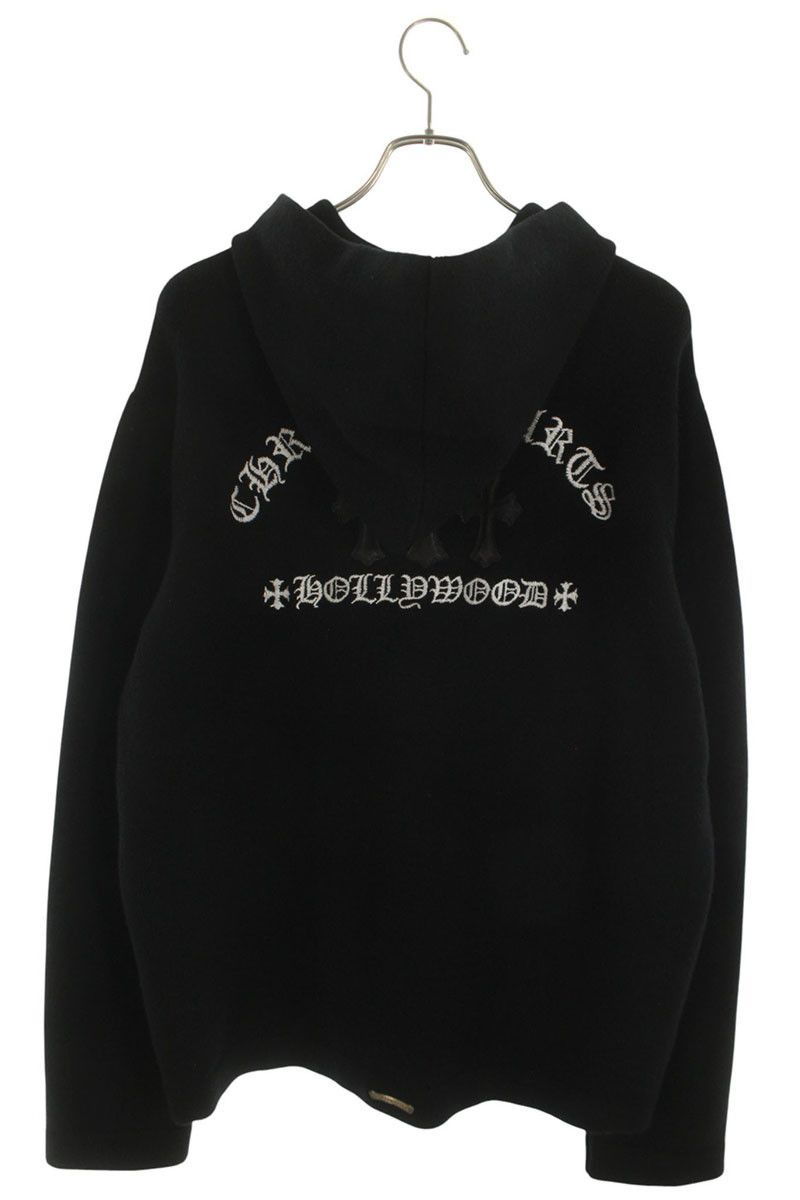 クロムハーツ SAILIN ON ZIP HD セメタリークロスパッチカシミヤニット