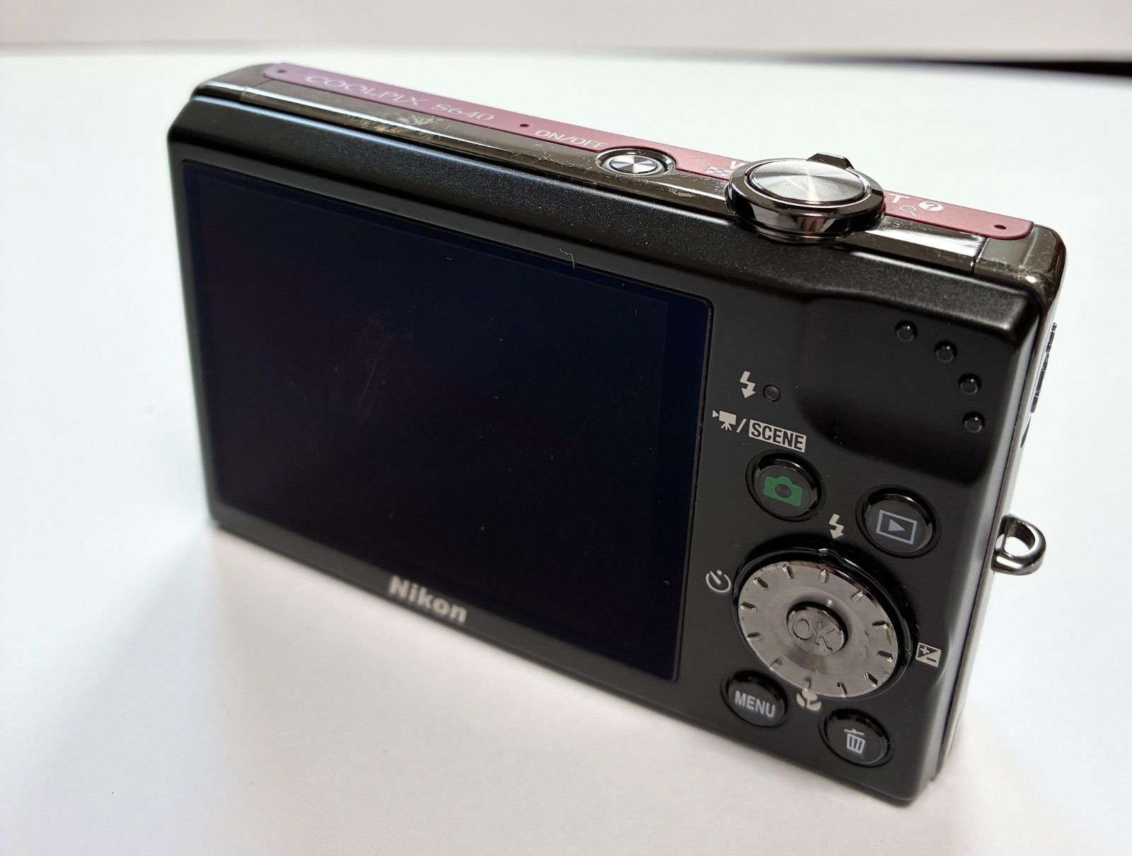 ジャンク品] ニコン Nikon COOLPIX S640 レッド - メルカリ