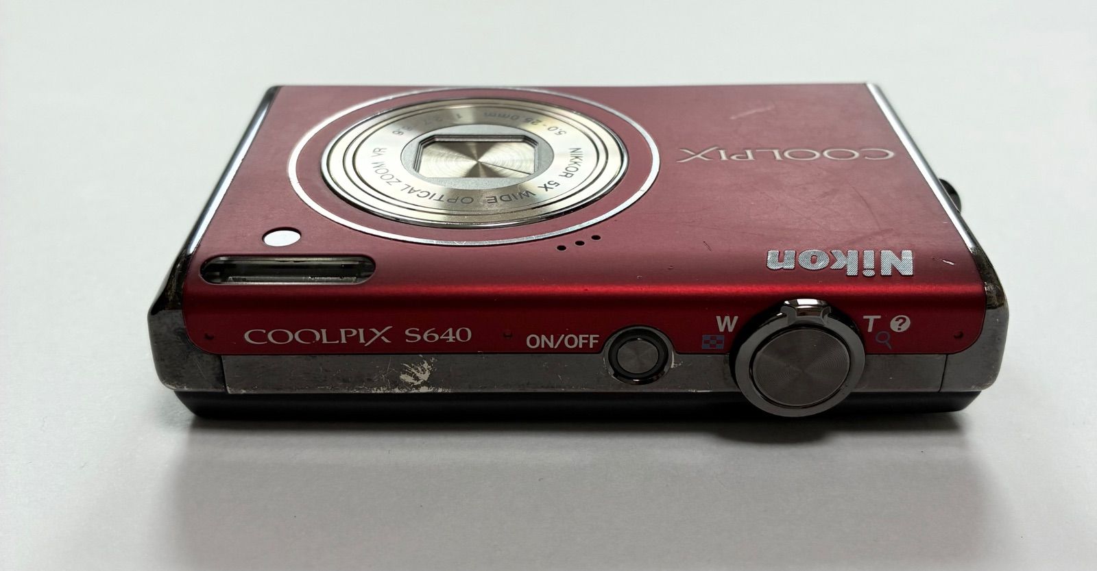 ジャンク品] ニコン Nikon COOLPIX S640 レッド - メルカリ