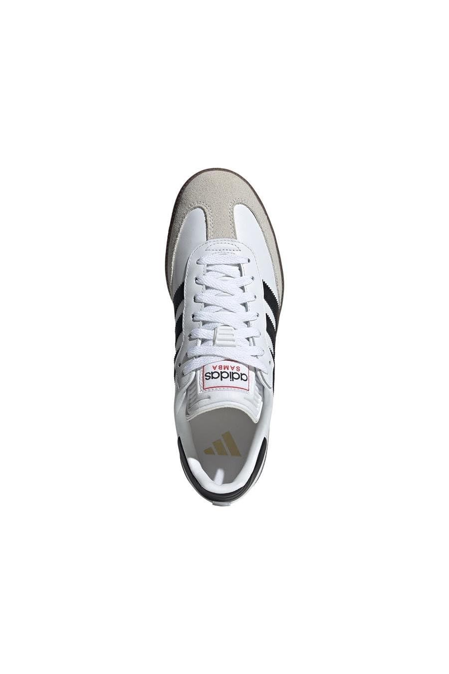 アディダス フットサルシューズ サンバ ユニセックス大人 NJG 41 フットウェアホワイト|コアブラック|ビビッドレッド IH 6001 26.5 cm