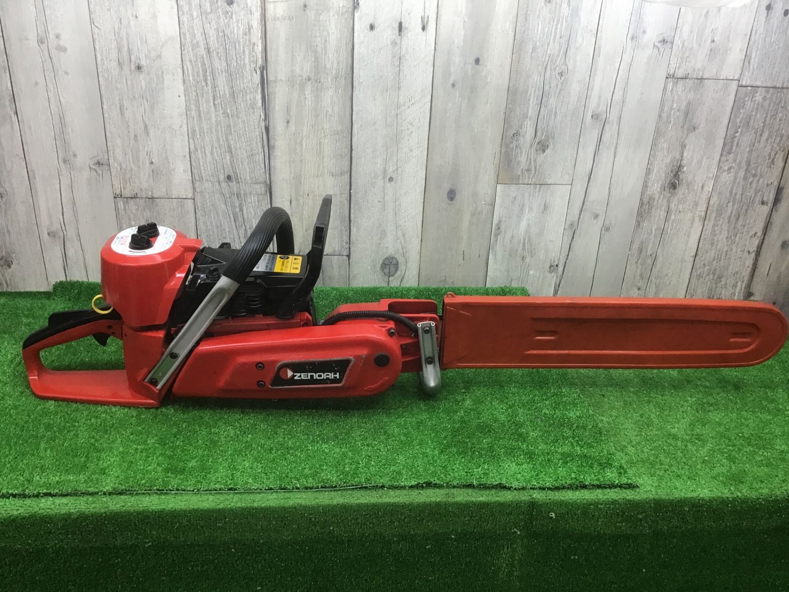 動作品 ゼノアZENOAH エンジンチェンソー根切機 減速式 RC 6200 P□アクトツー □L福