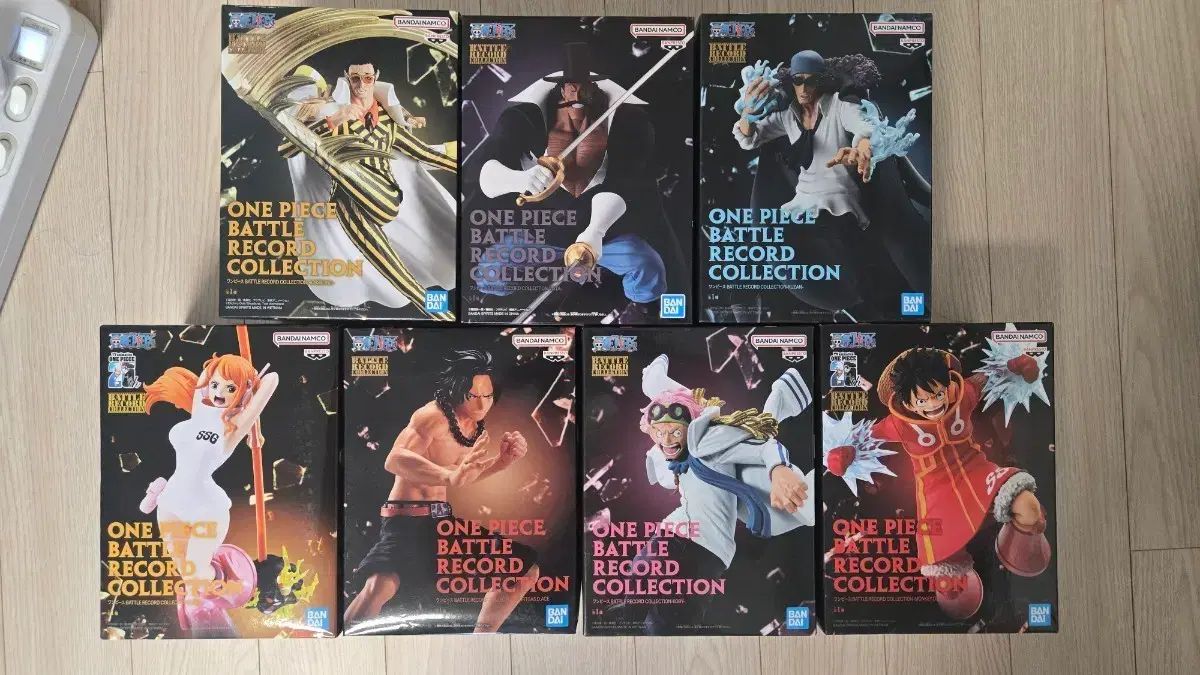 ONE PIECE バトル レコード コレクション フィギュア 7種