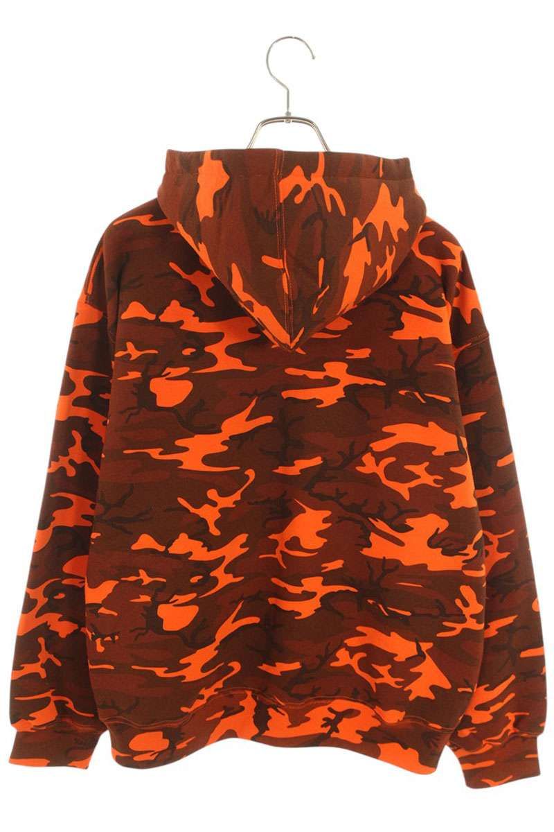 シュプリーム サイズ:L  25SS  Small Box Zip Up Hooded Sweatshirt カモスモールボックスロゴジップアップパーカー 中古 OM10 シュプリーム 25SS Small Box Zip Up Hooded Sweatshirt カモスモール