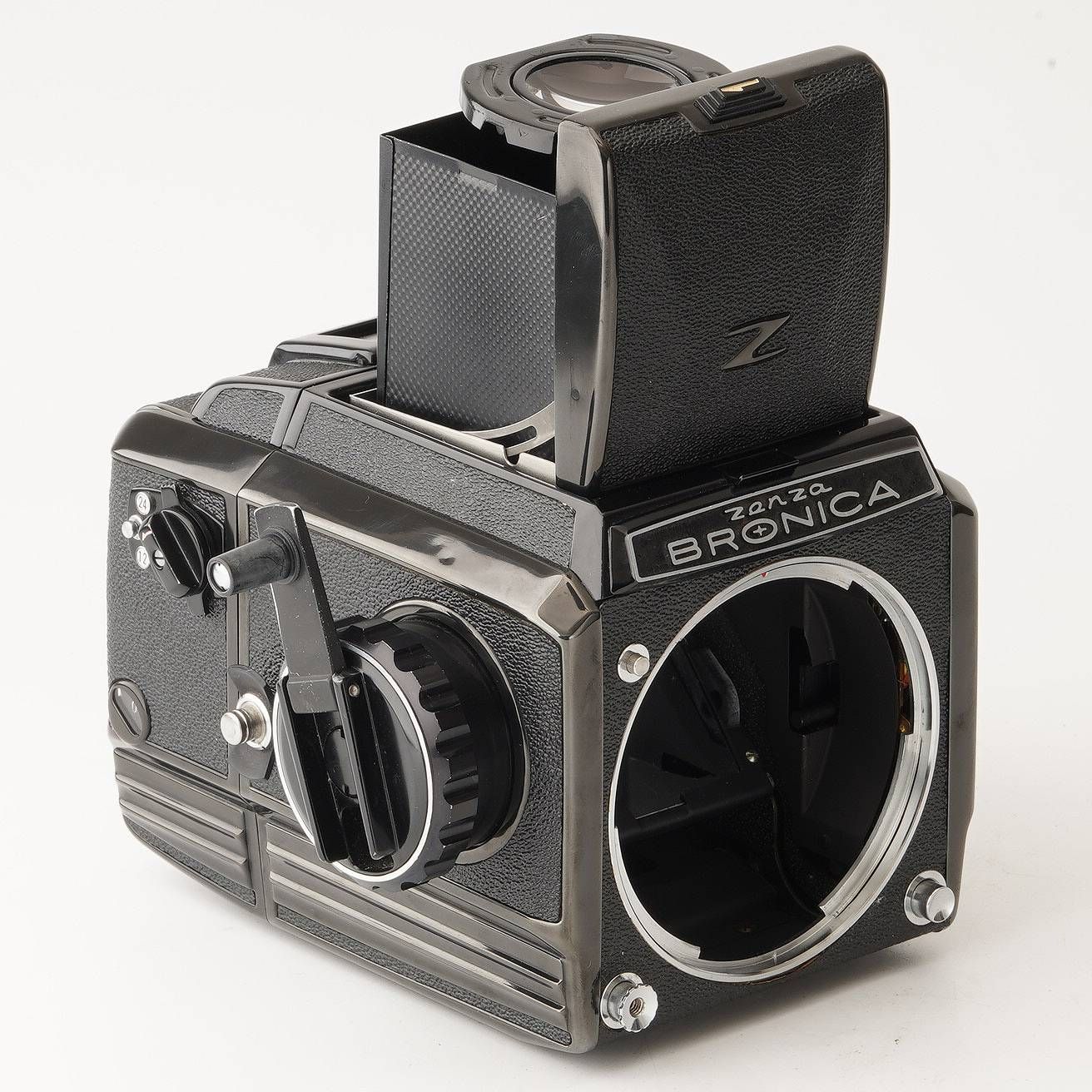 ゼンザブロニカ Zenza Bronica S2 後期 ブラック/ NIKKOR-P 75mm F2.8