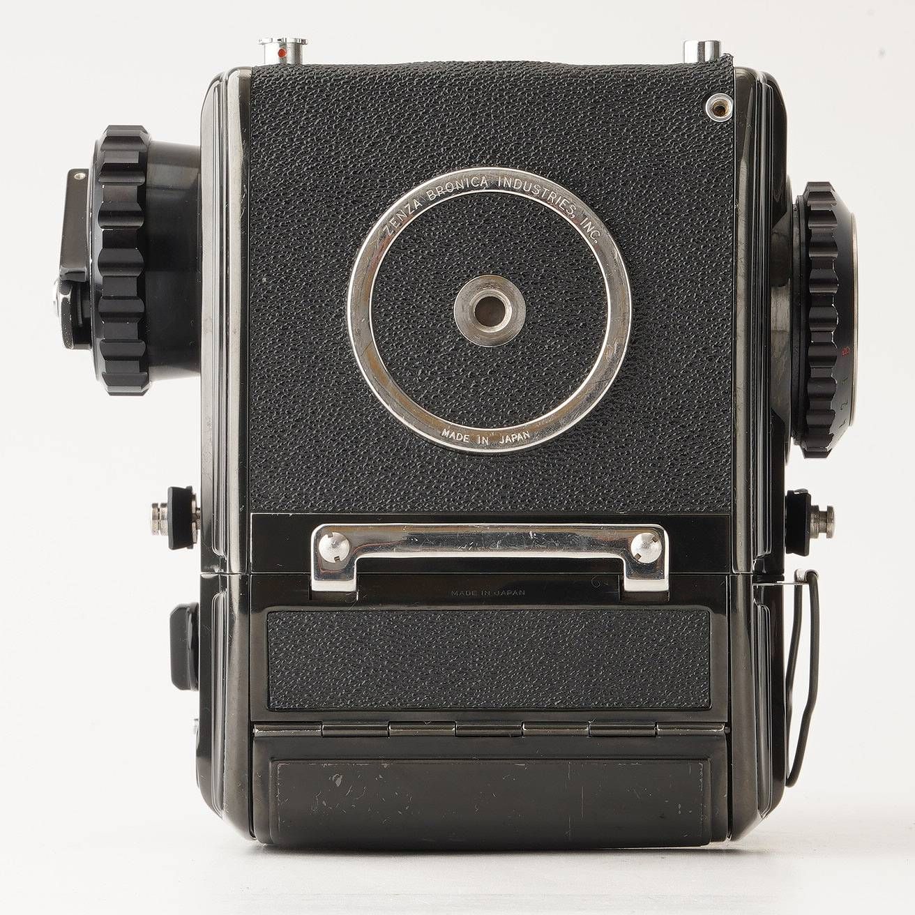 ≪希少なブラック≫ZENZA BRONICA S2 後期＋75mm F2.8 中古】ZENZA BRONICA ゼンザブロニカ S2 後期 ブラック + NIKKOR-P