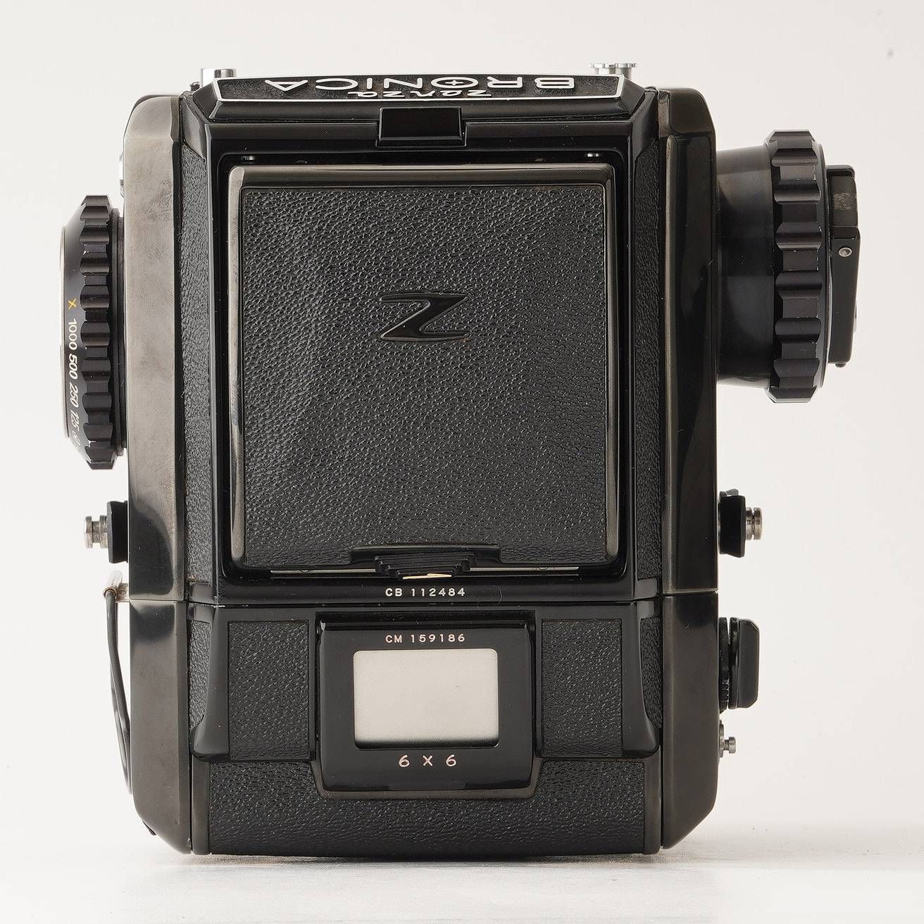 ゼンザブロニカ Zenza Bronica S2 後期 ブラック/ NIKKOR-P 75mm F2.8