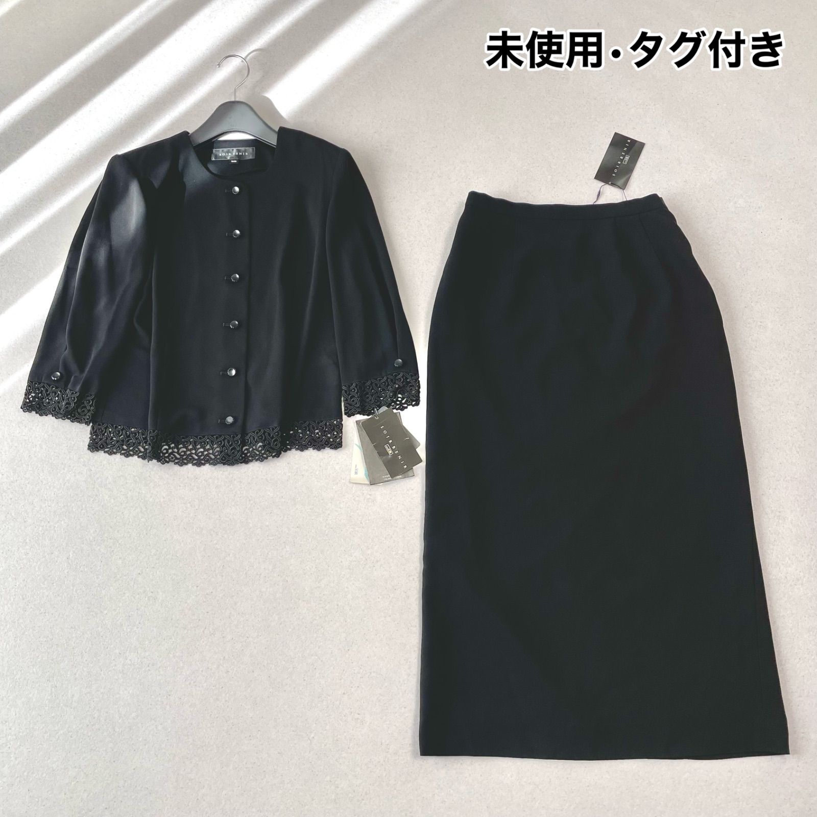 未使用・タグ付き】東京ソワール SOIR BENIR ソワールベニール 