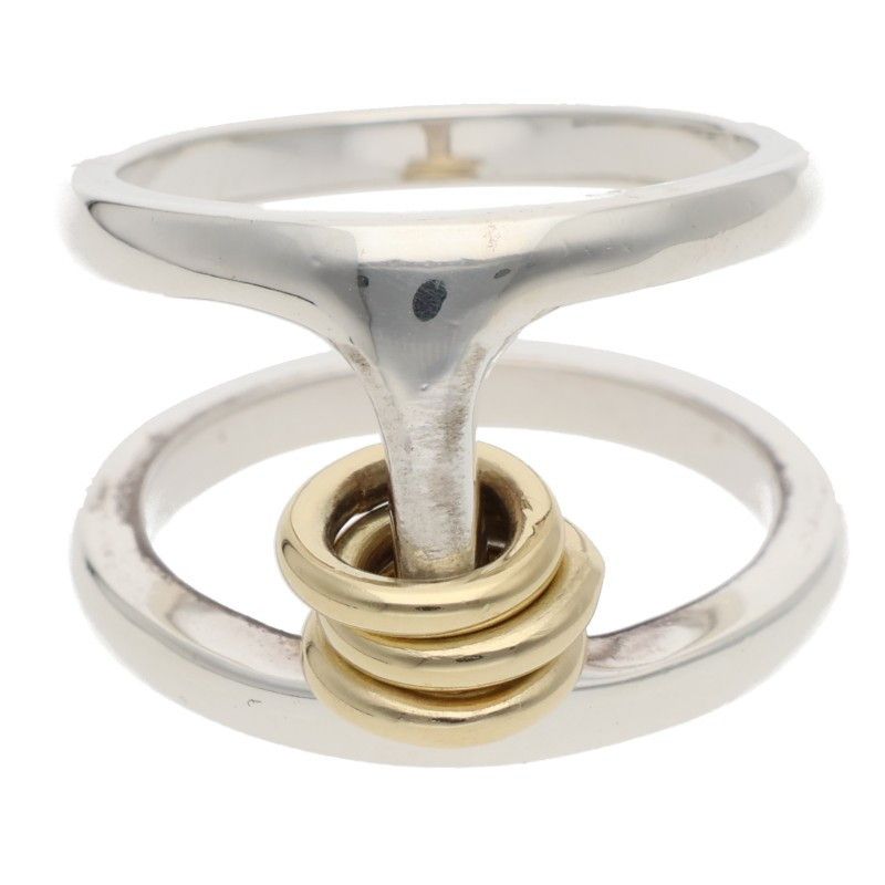 スピネリキルコリン ×ホーセンブース ファントム シルバーリング メンズ 14号