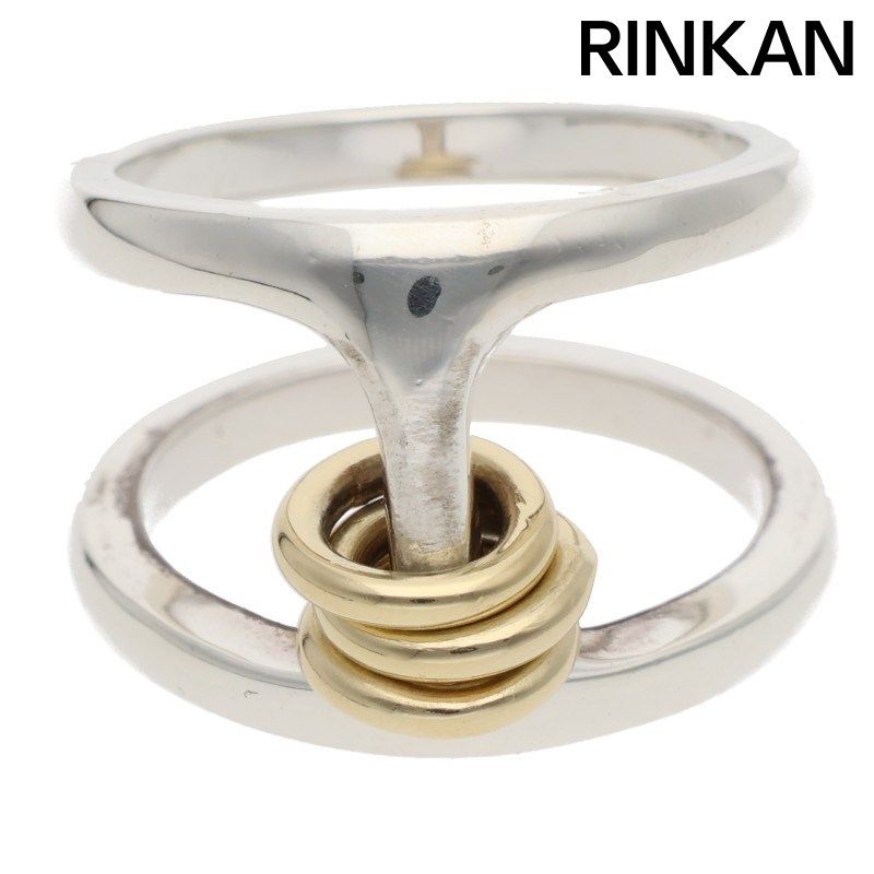 スピネリキルコリン ×ホーセンブース ファントム シルバーリング メンズ 14号