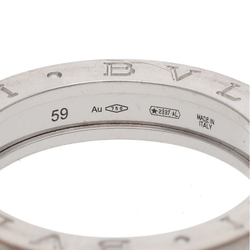  ブルガリ ビーゼロワン K 18 WG 1バンドリング メンズ 18号|59 リング 指輪 アクセサリー