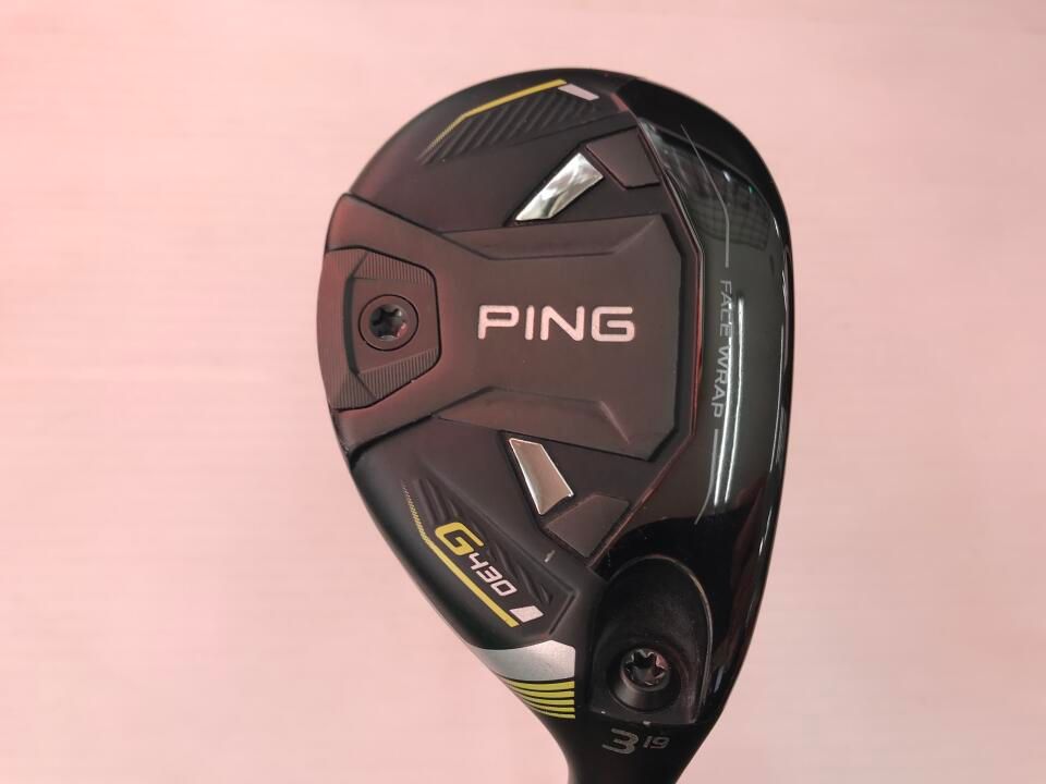 ピン G430 19度 ALTA J CB BLACK Sフレックス ユーティリティ 中古