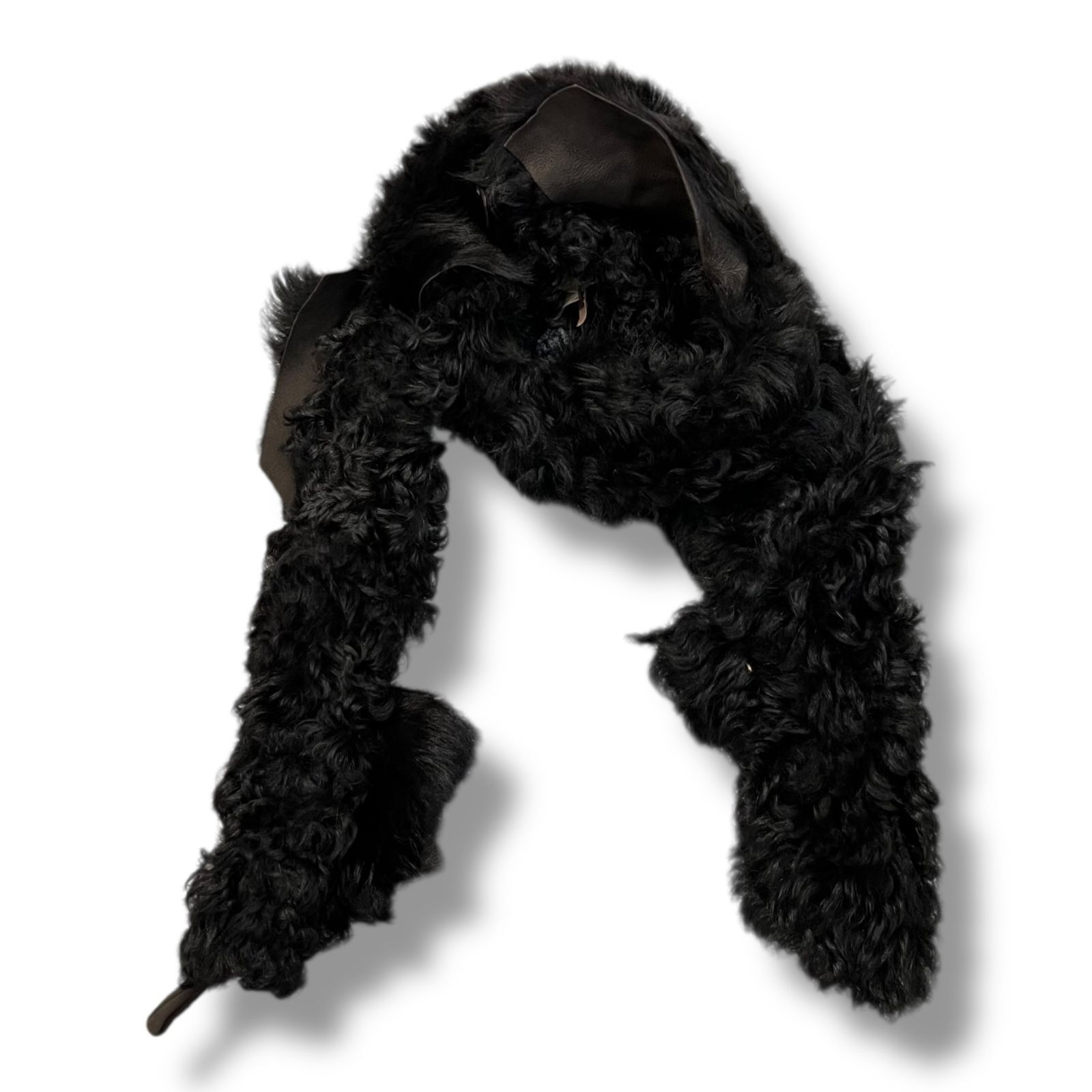 KARL DONOGHUE ムートンファーストール マフラー カールドノヒュー