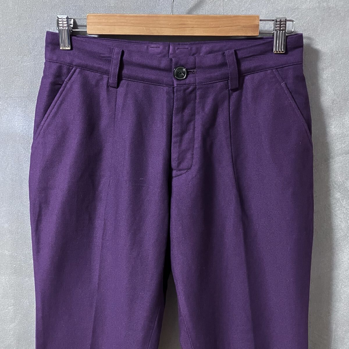 ARTS - SCIENCE アーツアンドサイエンス コットン ツイル テーパード ミリタリー トラウザーズ パンツ size.1 S パープル