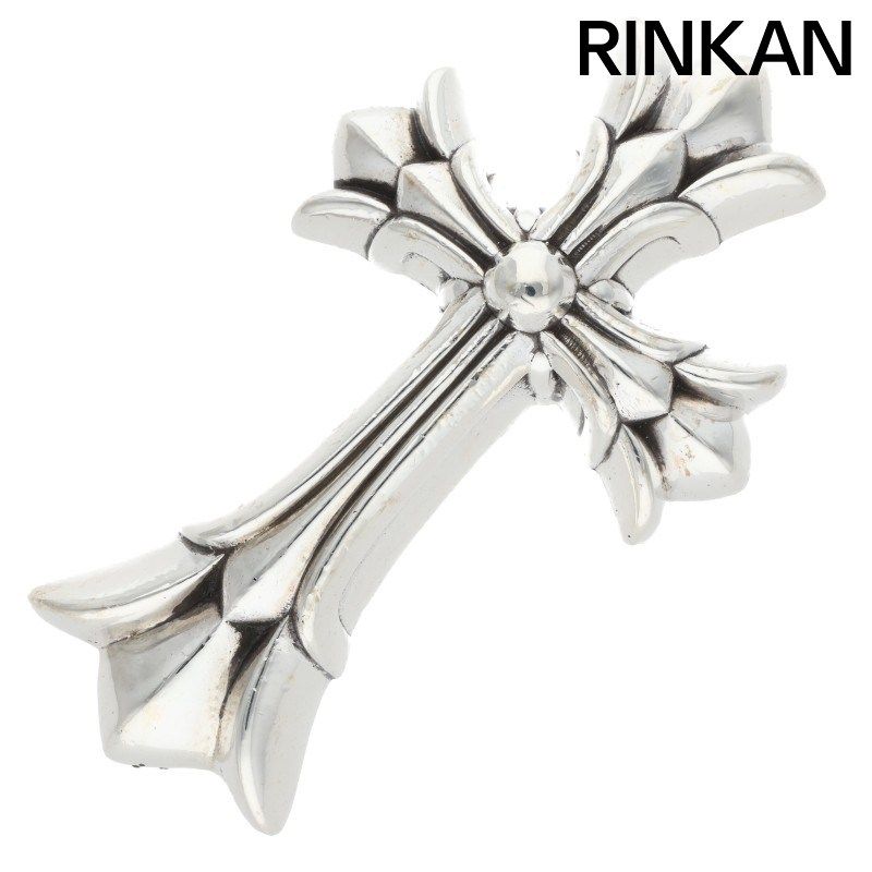 クロムハーツ DBL CH CRS LRG|ラージダブルCHクロス ペンダント|シルバーネックレストップ メンズ