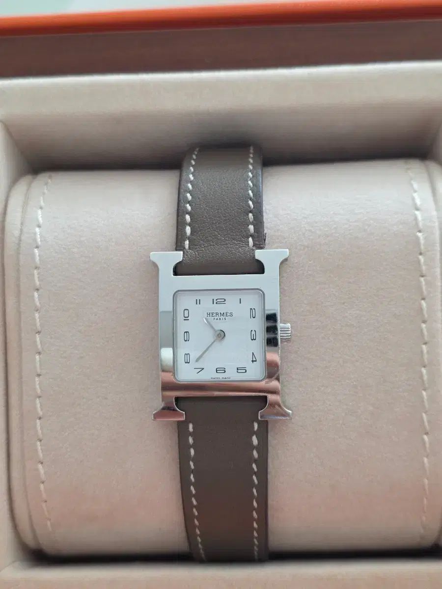 エルメス Hウォッチ シルバー スモール