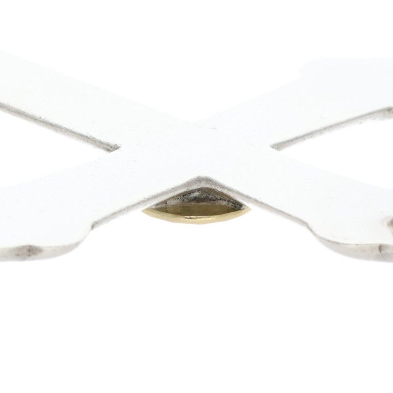 小金メタル付きクロス