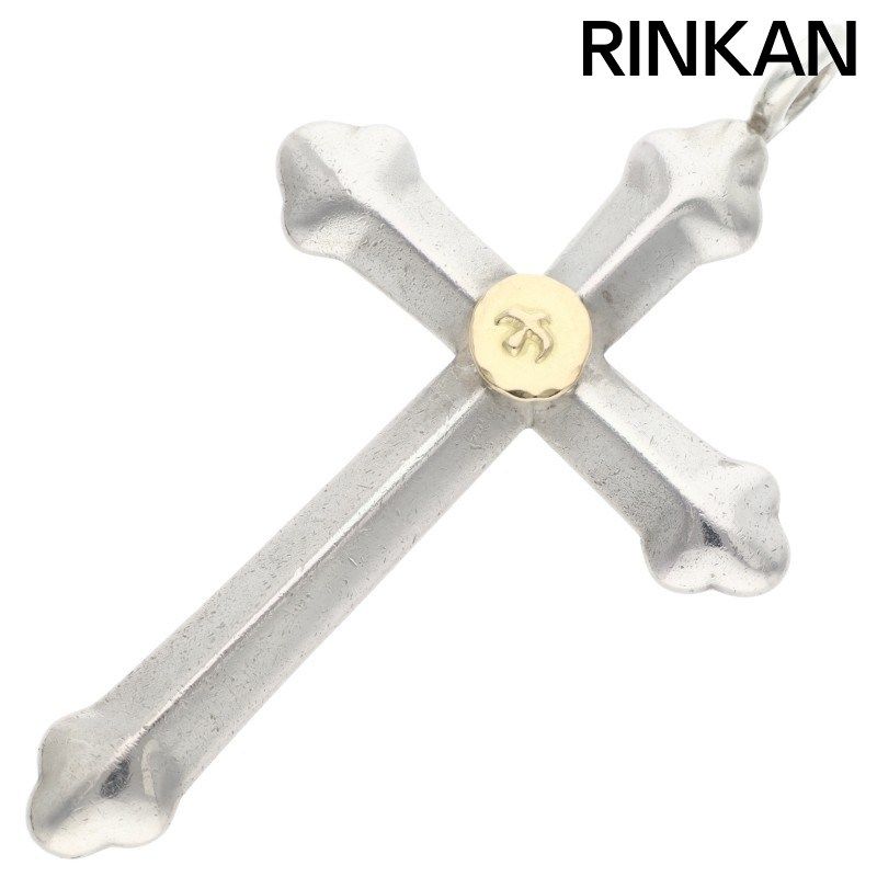 ゴローズ 小金メタル付きクロス ネックレストップ メンズ 小