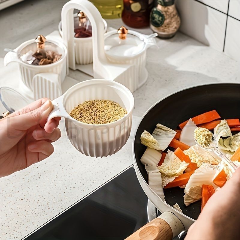 未使用　menu メニュー　ピペット　調味料入れ　廃盤　希少 新品・未使用】 ホームキッチン用 4コンパートメント スパイスボックス