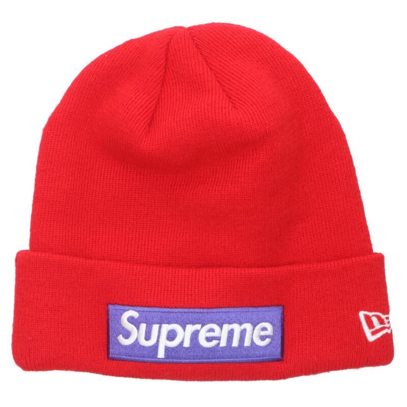 シュプリーム ×ニューエラ New Era 17AW New Era Box Logo Beanie