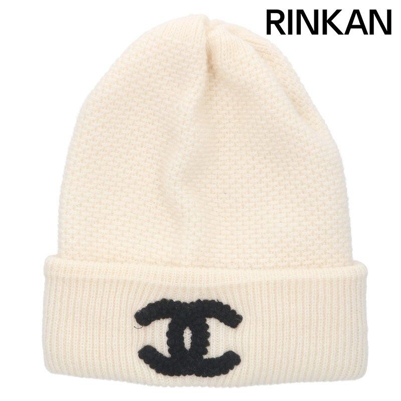 シャネル カシミヤ ロゴビーニー メンズ