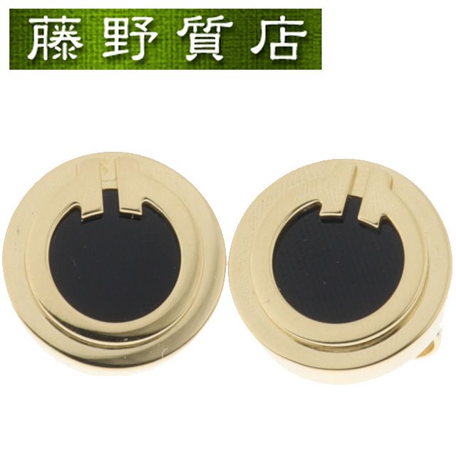 新品仕上げ済 ティファニー ダブルサークル コンビ ピアス 750 925 金 TIFFANY&Co.（ティファニー） ダブルサークルピアス ブランドオフ