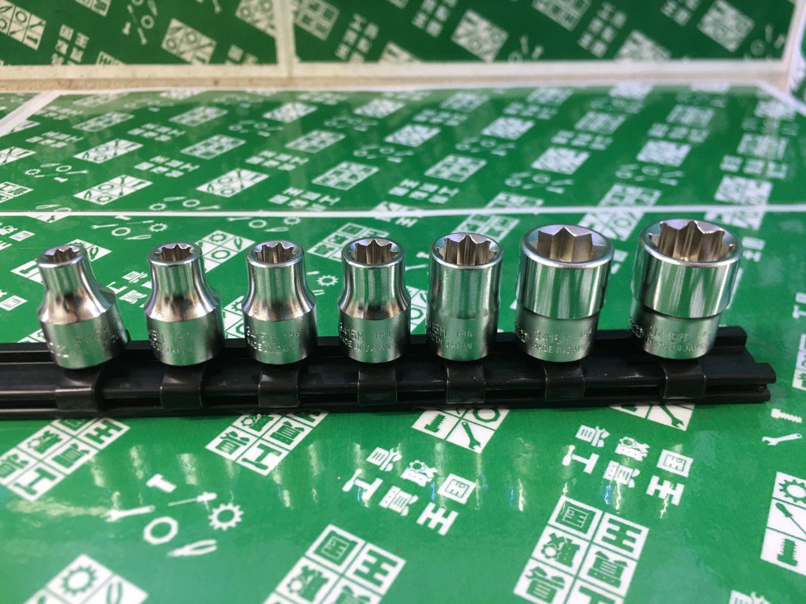 【新品】コーケン（ko-ken）3/8 (9.5㎜) sq ソケットレンチ 7点セット 3415M シリーズ / ITUULMNDI8Y2