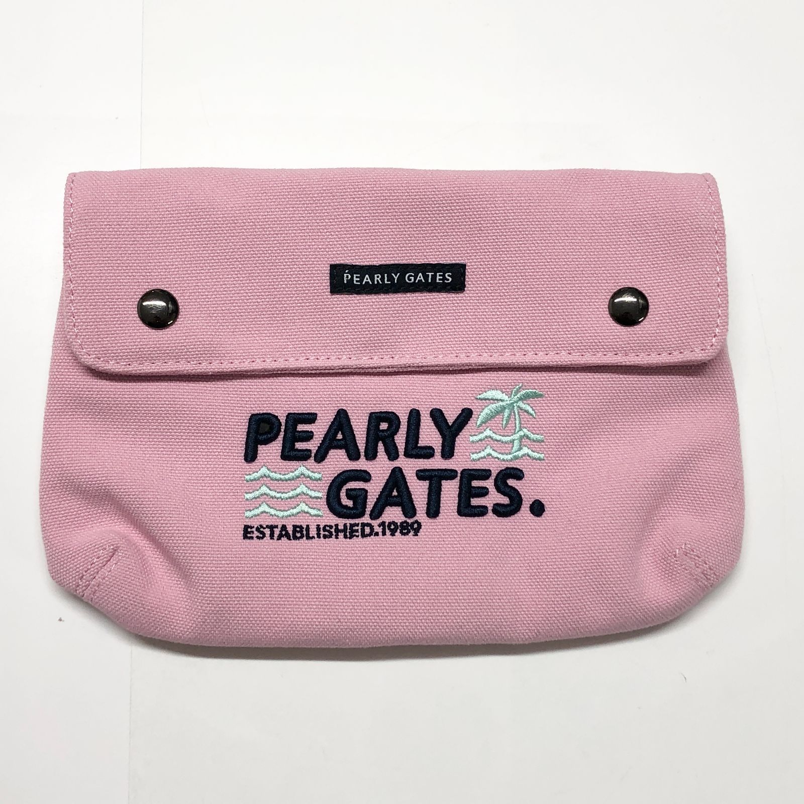 PEARLY GATES(パーリーゲイツ) バッグ Pinkロゴ 新品未使用 PEARLY GATES（パーリーゲイツ） 3WAY ペールカラー ロゴ