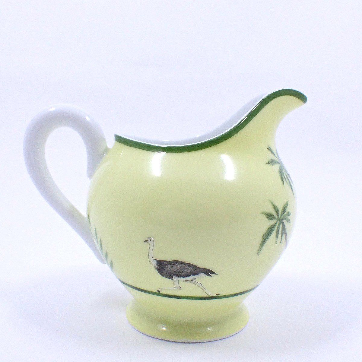 HERMES エルメス クリーマー アフリカ グリーン系 ポーセリン