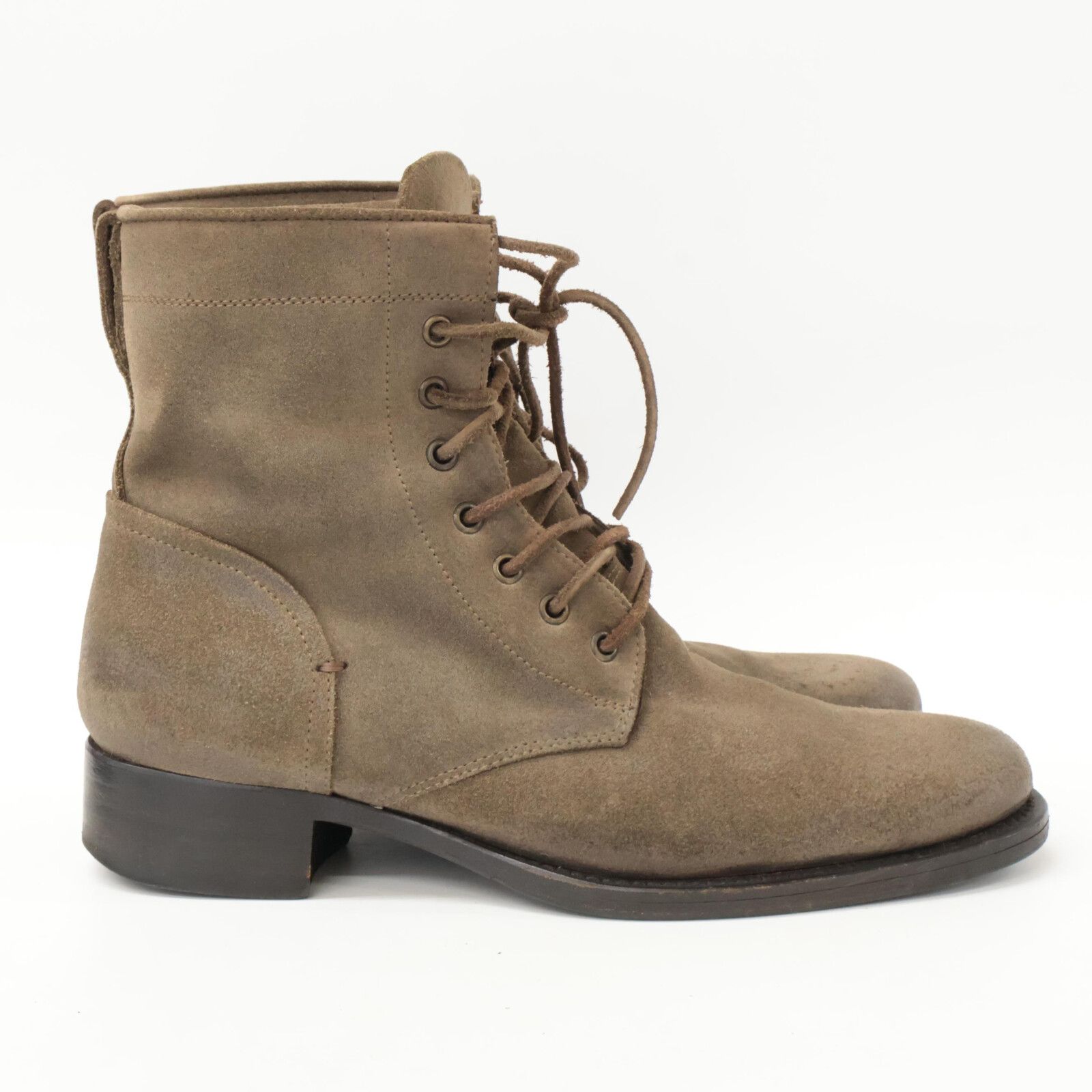 スエード レースアップ