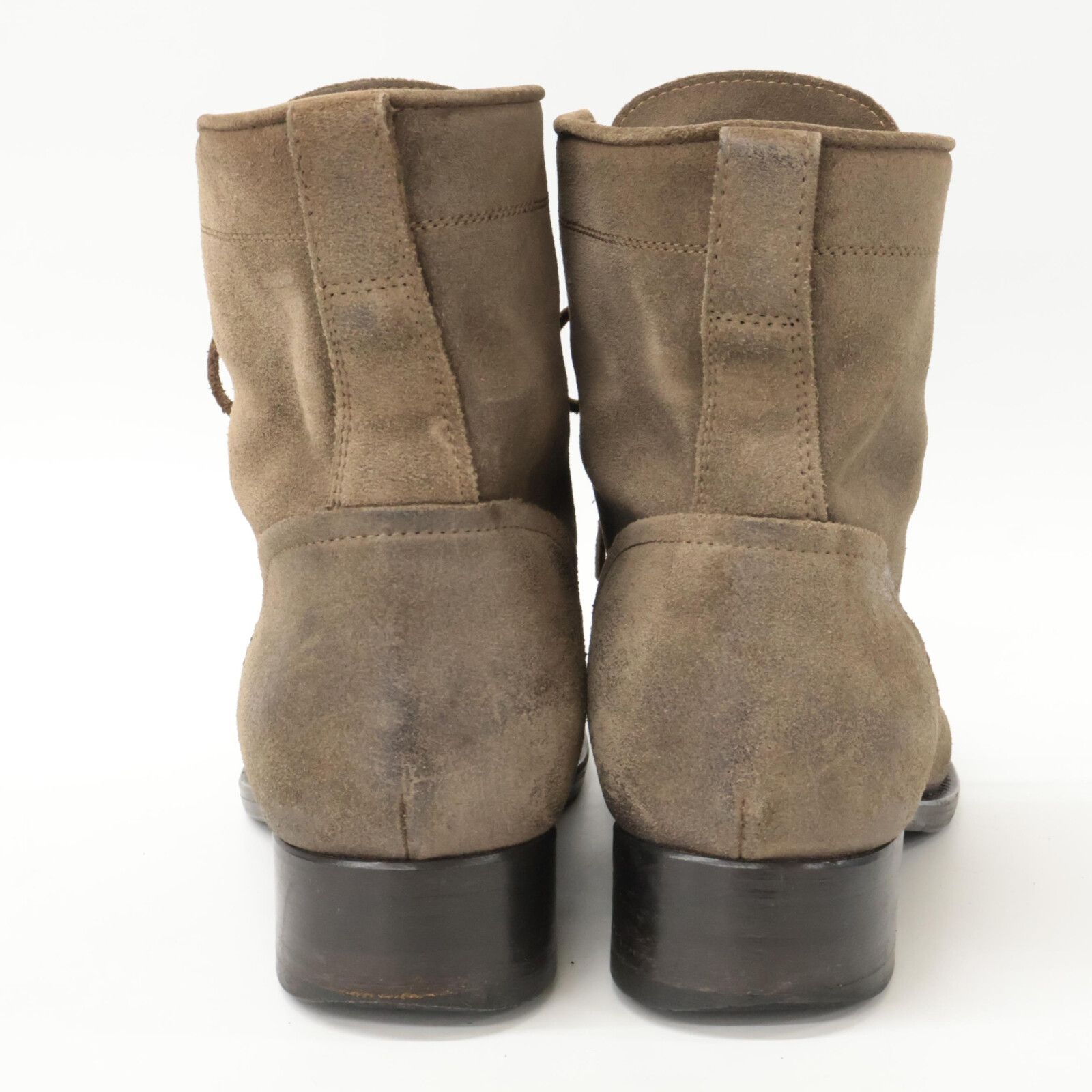 スエード レースアップ