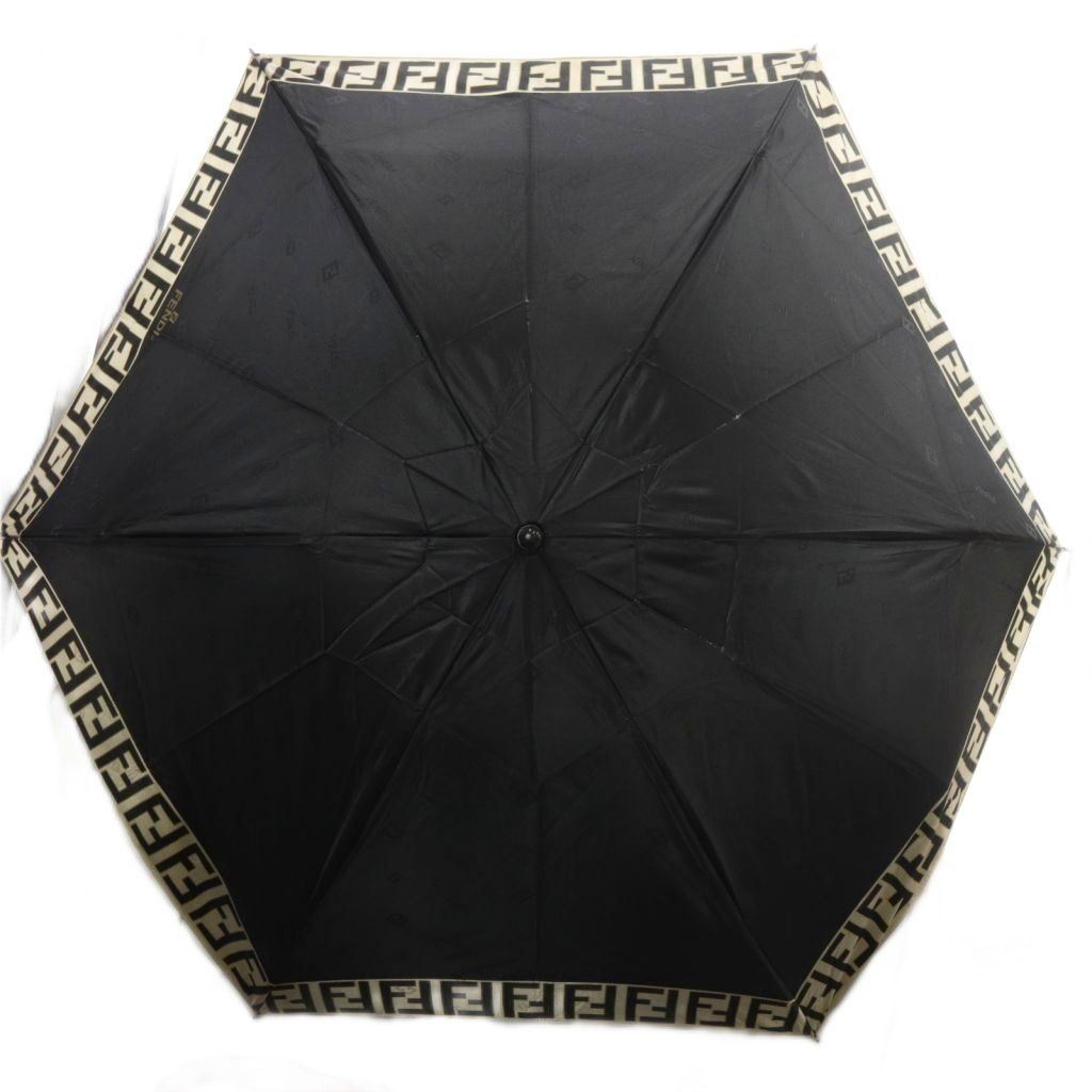 FENDI 折りたたみ傘 黒 ロゴパターン 晴雨兼用 楽天市場】フェンディ 傘（バッグ・小物・ブランド雑貨）の通販