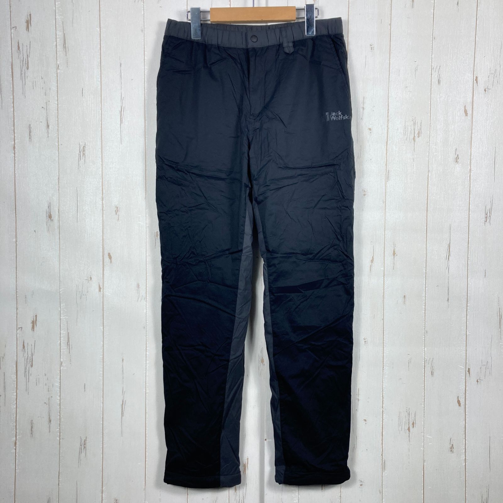 Men s ブラック系 Jackwolfskin ジャックウルフスキン JP テック フレックス ウォームパンツ Tech Flex Warm Pant ナイロン ウェア ボトムス ロングパンツ 化繊インサレーション T