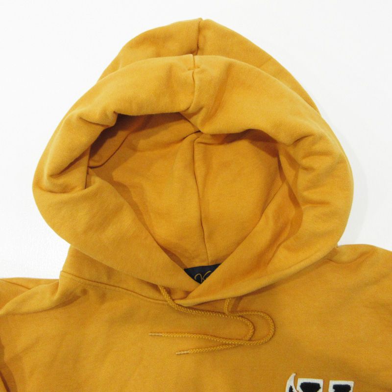  KEBOZ | ケボズ × FREAKS STORE フリークスストア ロゴワッペン長袖パーカー 213-1255 イエロー サイズ XL 103 その他 メンズ