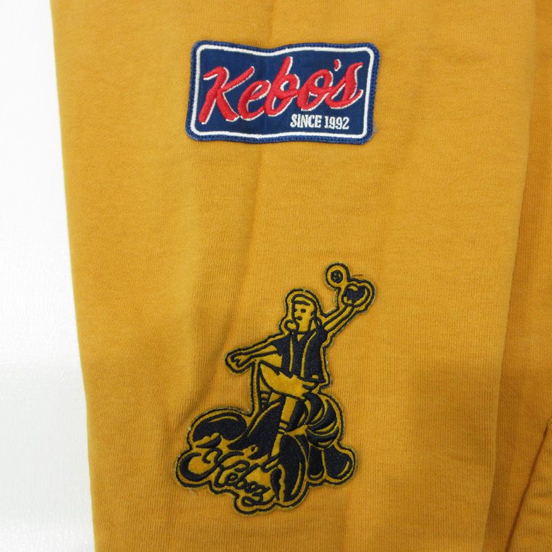 フリークスストア ロゴワッペン長袖パーカー